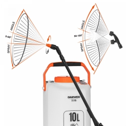 Opryskiwacz akumulatorowy DAEWOO DSA 10Li SET