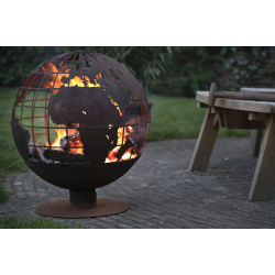 Palenisko ogrodowe ozdobne rdzawe (FF451) Esschert Design - GLOBE