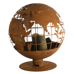 Palenisko ogrodowe ozdobne rdzawe (FF451) Esschert Design - GLOBE