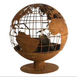 Palenisko ogrodowe ozdobne rdzawe (FF451) Esschert Design - GLOBE