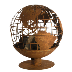 Palenisko ogrodowe ozdobne rdzawe (FF451) Esschert Design - GLOBE