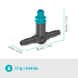 GARDENA Micro-Drip-System - kroplownik rzędowy 2 l/h 10 szt.,13317-20